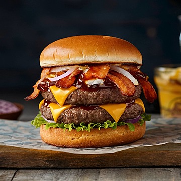 Hamburguesa Doble Carne